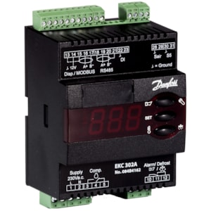 BỘ ĐIỀU KHIỂN THIẾT BỊ LÀM LẠNH DANFOSS EKC 302D - C/N 084B4164 bo-dieu-khien-thiet-bi-lam-lanh-danfoss-ekc-302d-c-n-084b4164