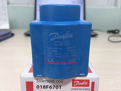 PHỤ TÙNG VAN DANFOSS COIL BE230AS 220V 10W - C/N 018F6701 phu-tung-van-danfoss-coil-be230as-220v-10w-c-n-018f6701
